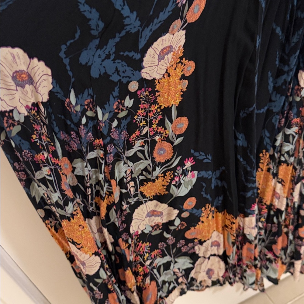 Free People Maxi Dress, Black/Multi - Picture 5 of 6